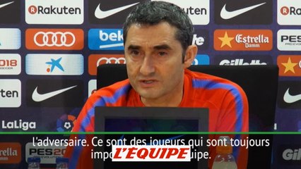 Valverde «Coutinho continue son adaptation au sein de l'équipe» - Foot - ESP - Barça