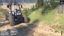 SpinTires MTZ 1221 Tror Off-road Test