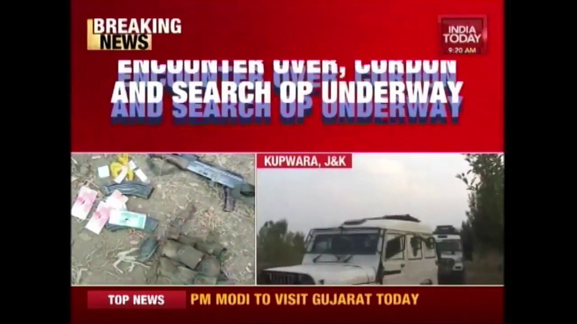 PAK Currency Recovered From Terrorist Killed In Kupwara Encounter