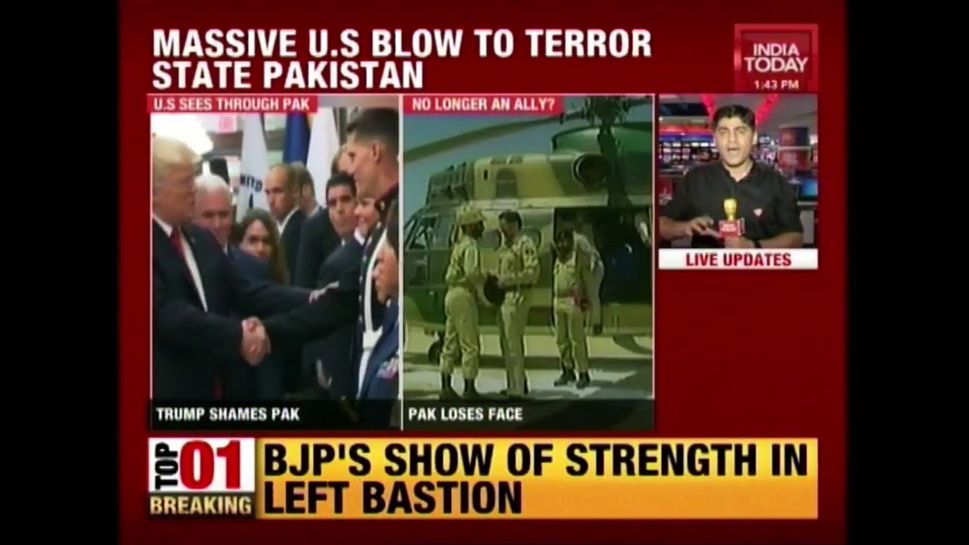 Lunch Break: Massive U.S Blow To Terror State Pakistan