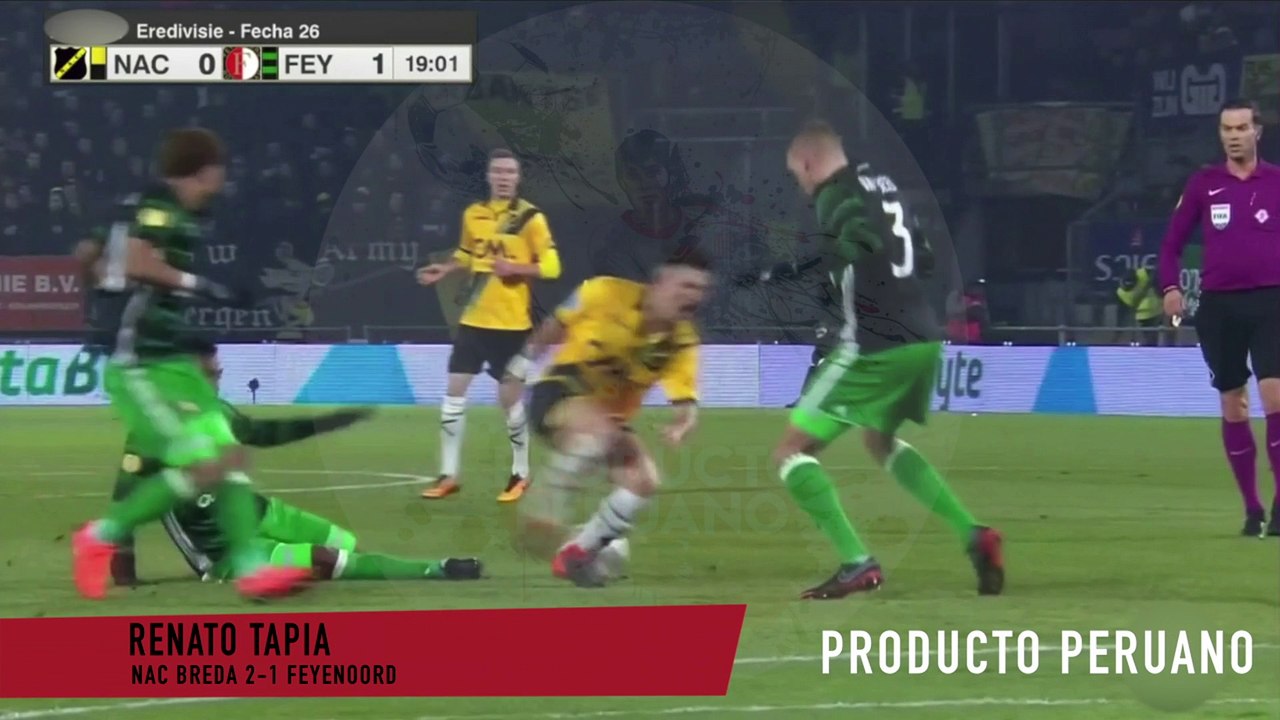 Renato Tapia vs NAC Breda