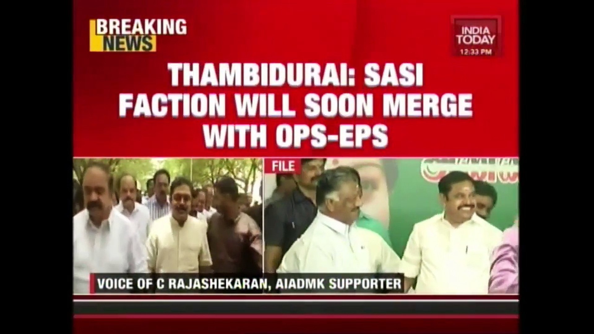 Shocking Twist In AIDMK Factional War
