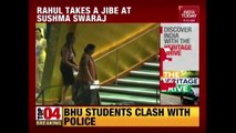 Rahul Gandhi Takes A Jibe At Sushma Swaraj