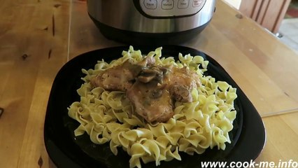 Download Video: How to make Mushroom Chicken Pasta.( Instant Pot ) Cooking Video Recipes