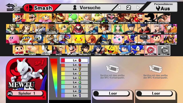 MEWTU Comeback! SUPER SMASH BROS. U & SUPER SMASH BROS. 3DS Gameplay [1080p@60FPS]