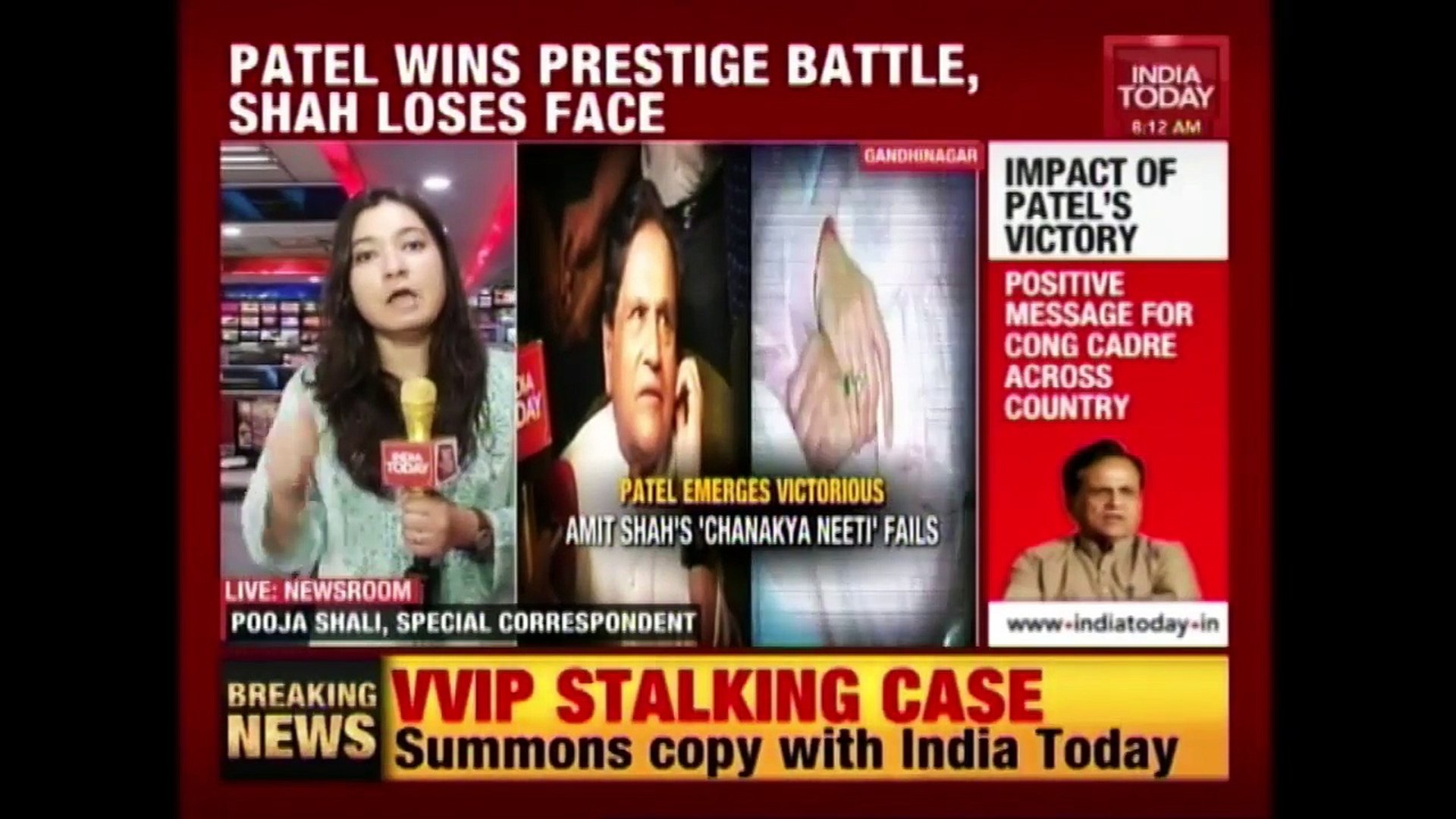 Ahmed Patel Retains Rajya Sabha Seat, Says Have Defeated BJP Money Power