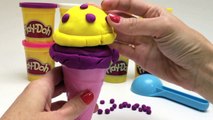 Play Doh Ice Cream Cones - How to Make Playdough Ice Cream Cones