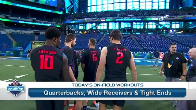 Josh Allen 2018 NFL Scouting Combine workout