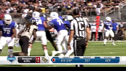 UCF OLB Shaquem Griffin 2018 NFL Scouting Combine workout
