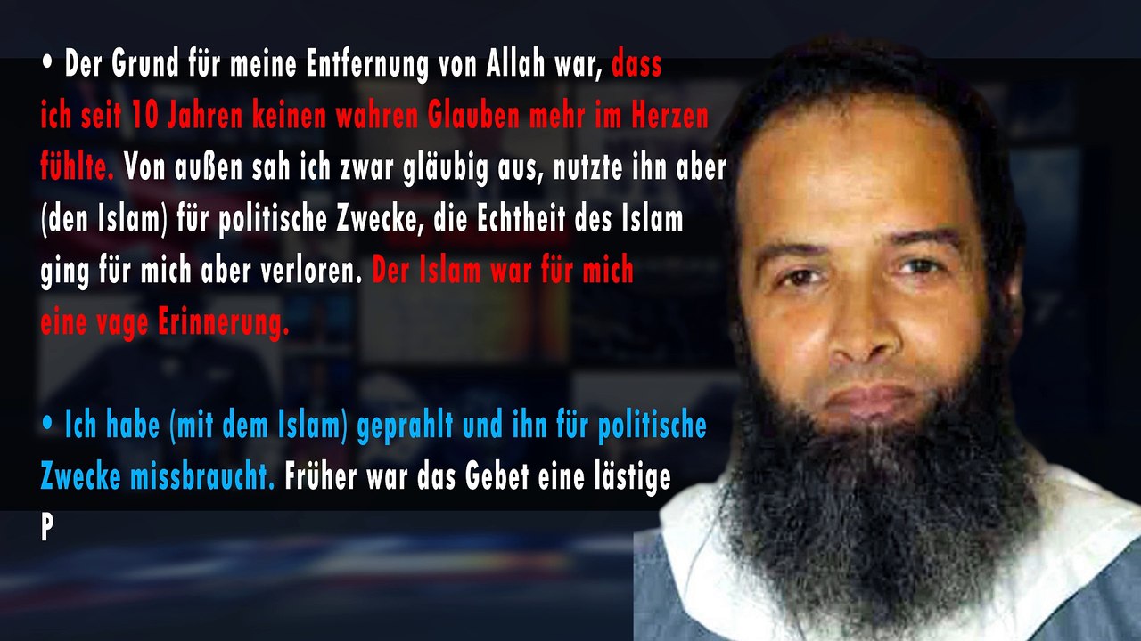 Allah, der Islam, der Koran und alle Muslime sind von den folgenden Äußerungen ausgenommen