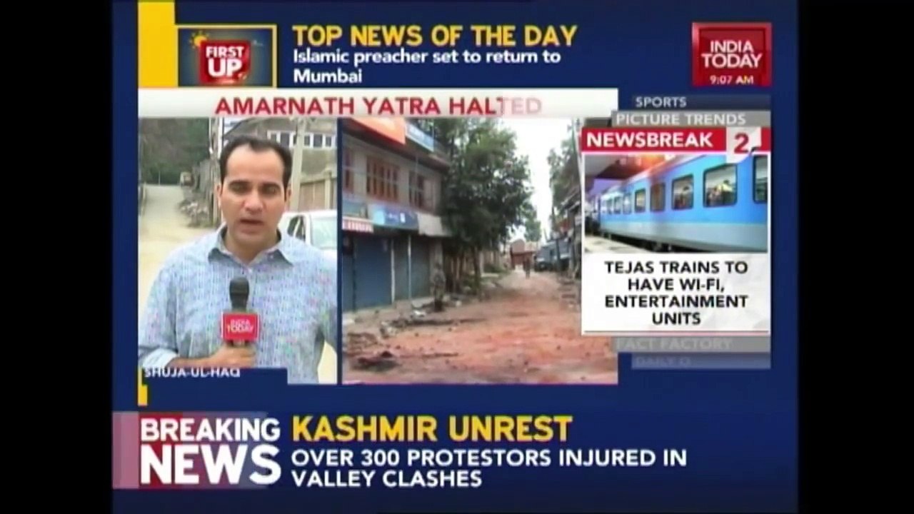 Protest And Clashes Continues In Kashmir Valley