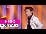 [HOT] MONSTA X - HERO, 몬스타엑스 - 히어로, Show Music core 20151107