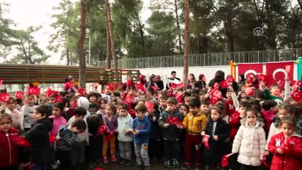 Minikler cephedeki babaları için kamera karşına geçti (1) - DENİZLİ