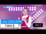 [HOT3 Ⅰ] TWICE - Like OOH-AHH, 트와이스 - OOH-AHH하게, Show Music core 20151121