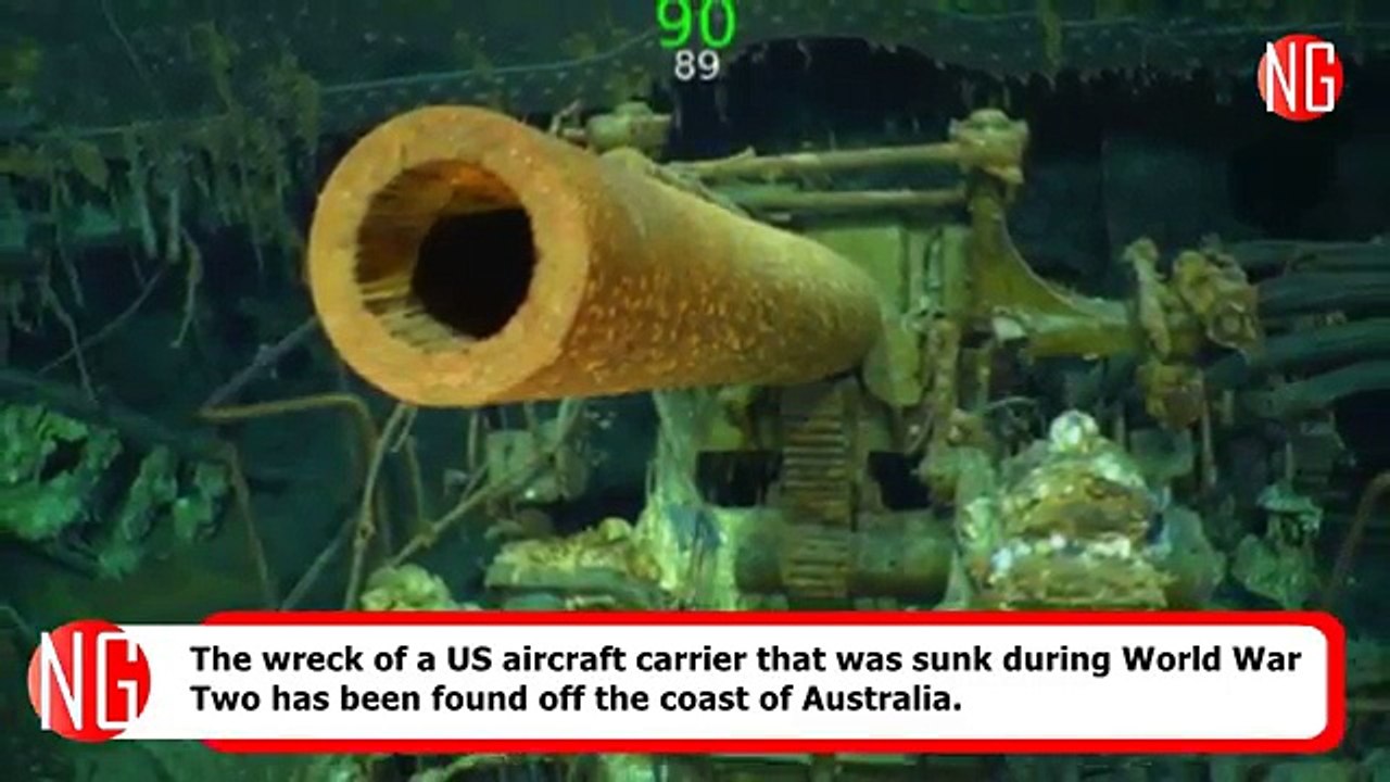 USS Lexington, The Fallen WW2 Aircraft Carrier, Is Finally Found