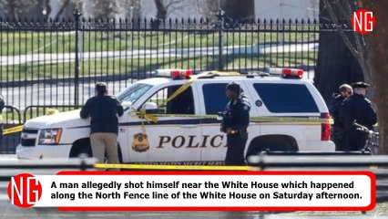Man Shot Self Near White House, Trump Was Briefed