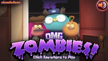 Nickelodeon Omg Zombies - Nick Spongebob Games - Night 1 Completed