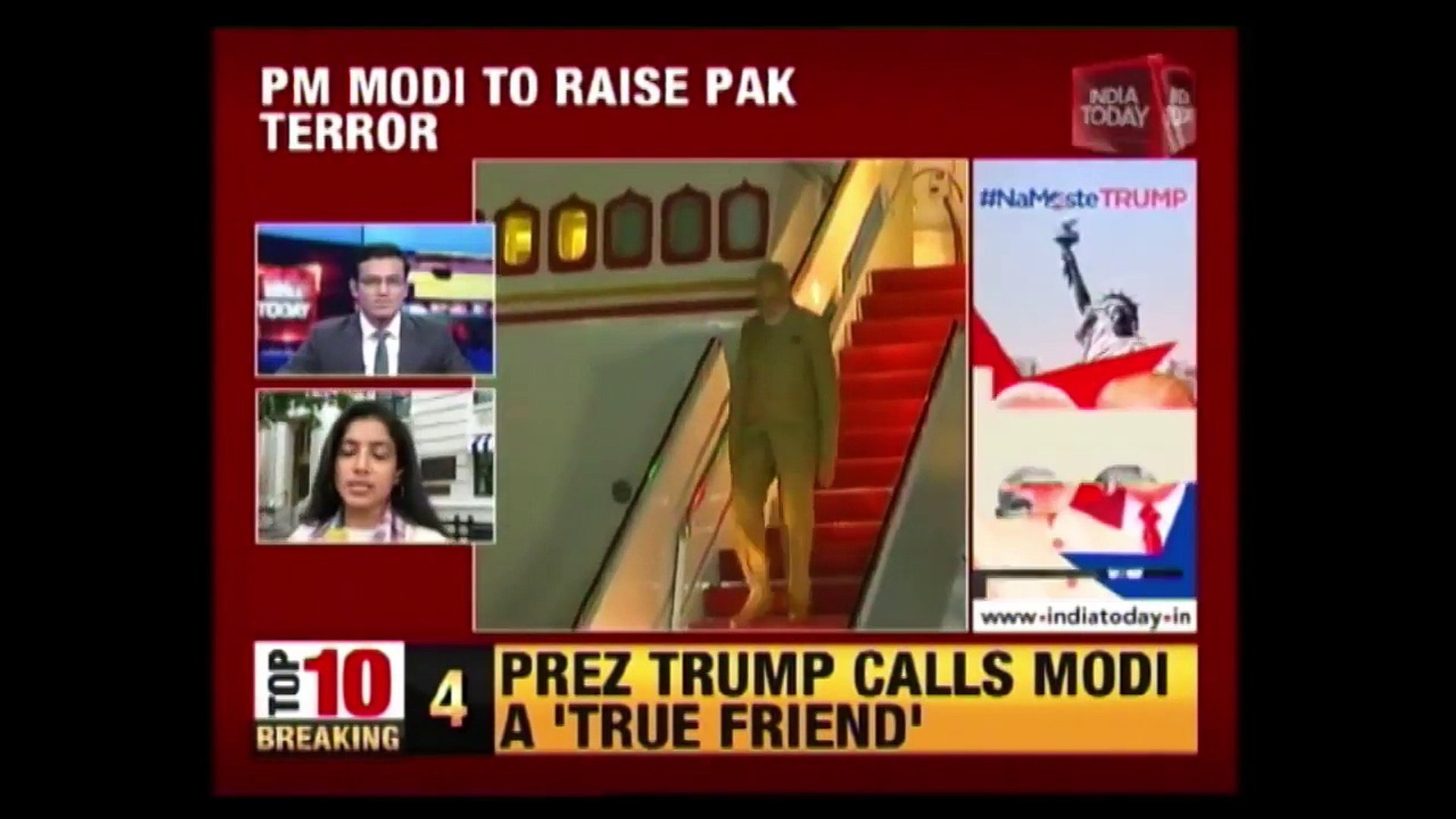 Trade & Terror Top Agenda For Modi - Trump Meet At White House