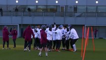 Manchester City Players Do the Toure Song