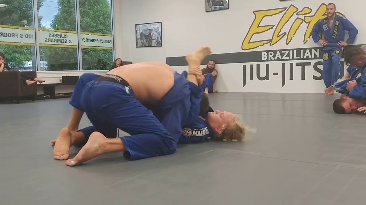 11 year old girl fights male blue belt part 2