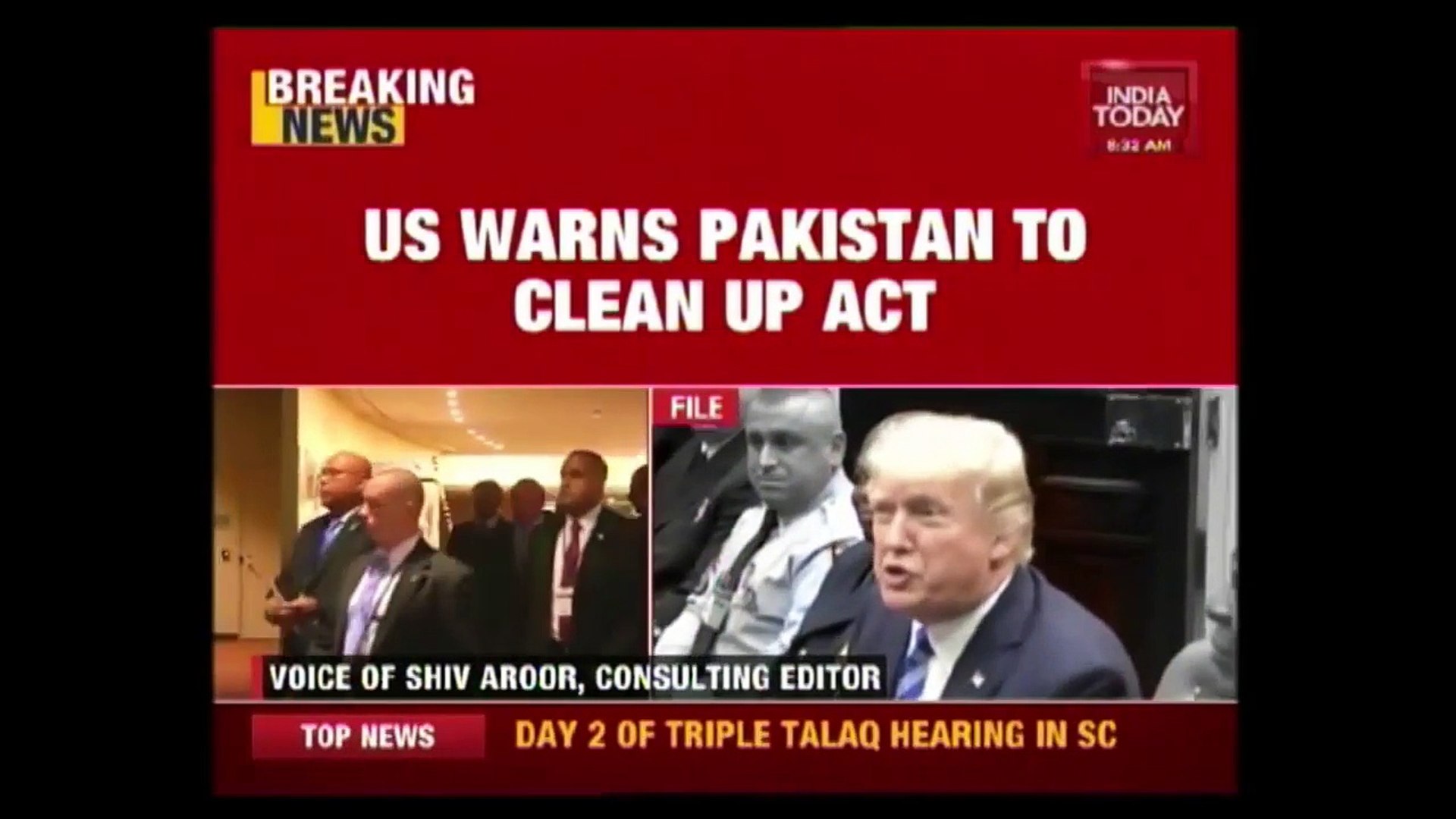 US Slams Pakistan For Deteriorating Ties With India