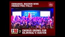 Emmanuel Macron Wins French Presidential Polls