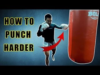 How to punch harder and fast | Muay Thai fighter