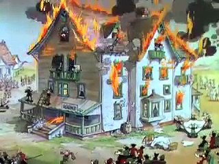 Mickey Mouse Color Cartoon - Mickey's Fire Brigade (1935)