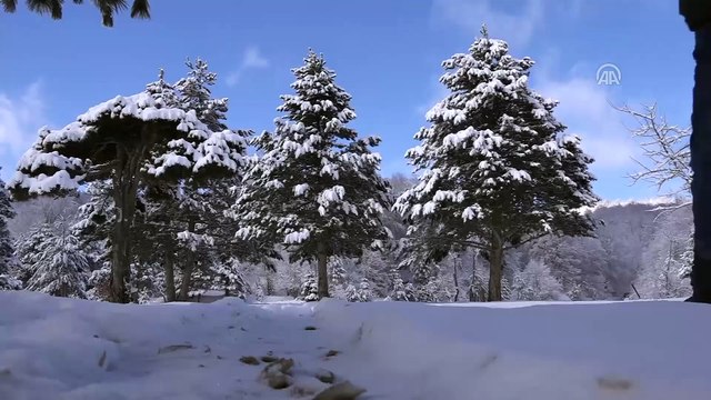 'Gelinlik giyen' Domaniç dağları fotoğrafçıların gözdesi - KÜTAHYA