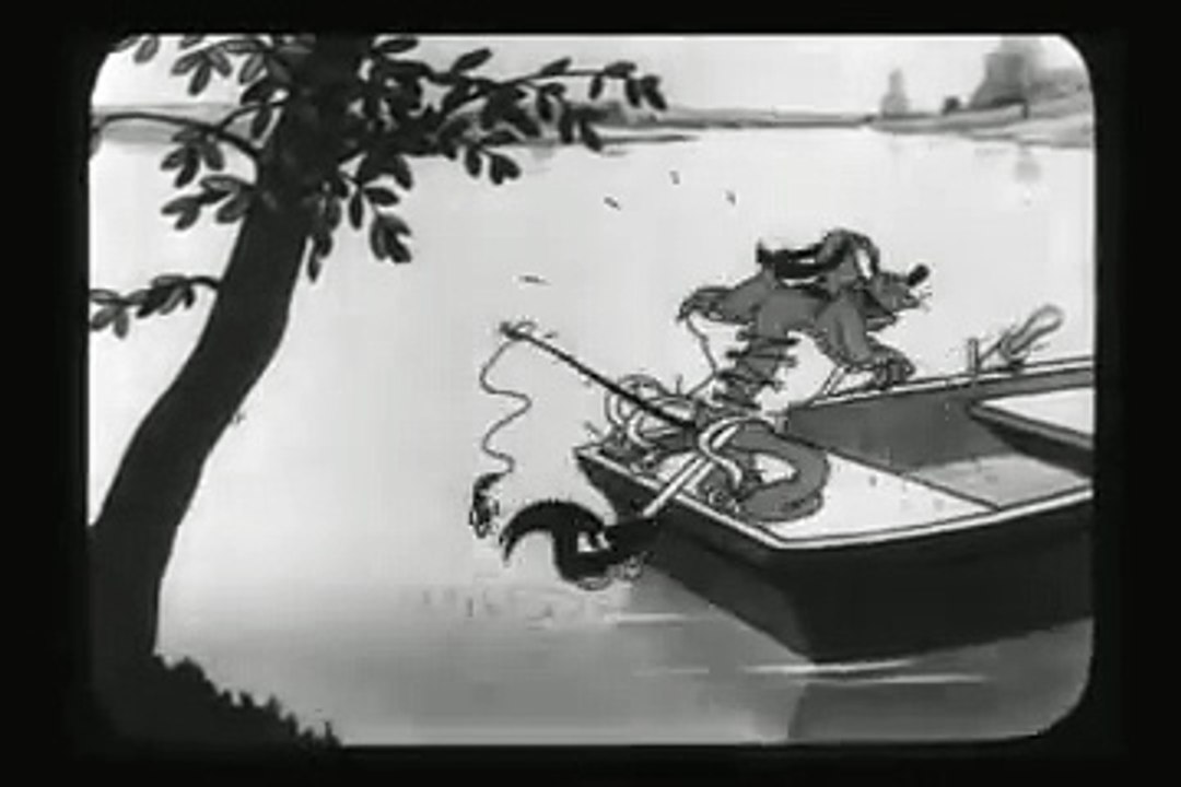 Mickey Mouse & Pluto - Fishin' Around (1931)