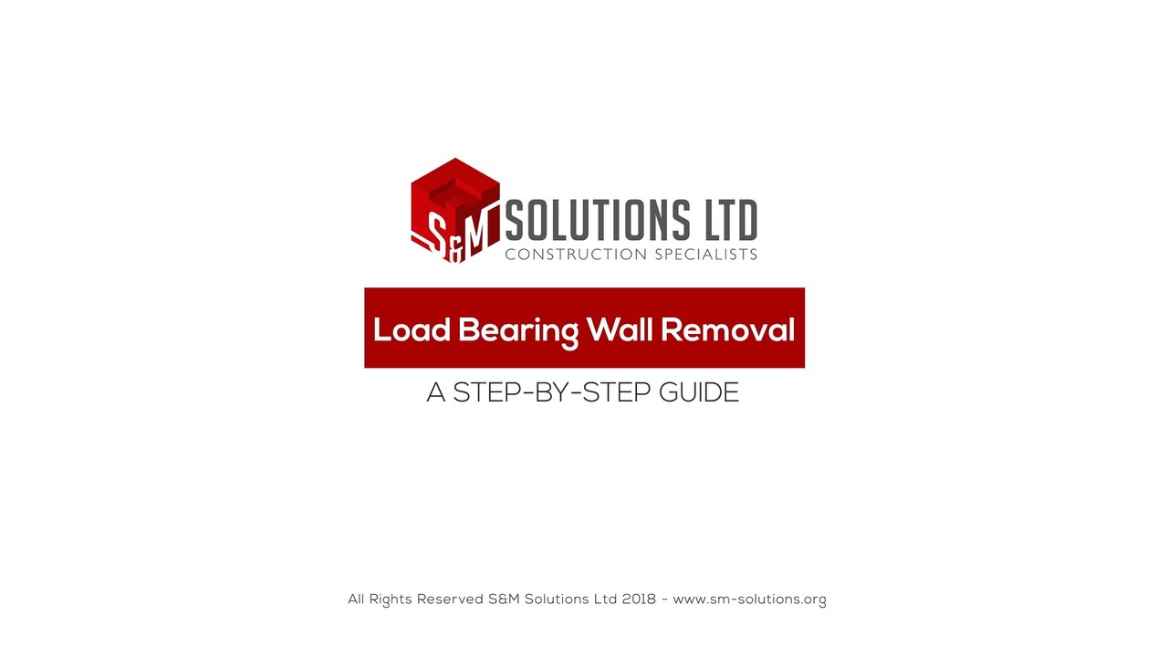 Load Bearing Wall Removal  - Step-by-Step Guide