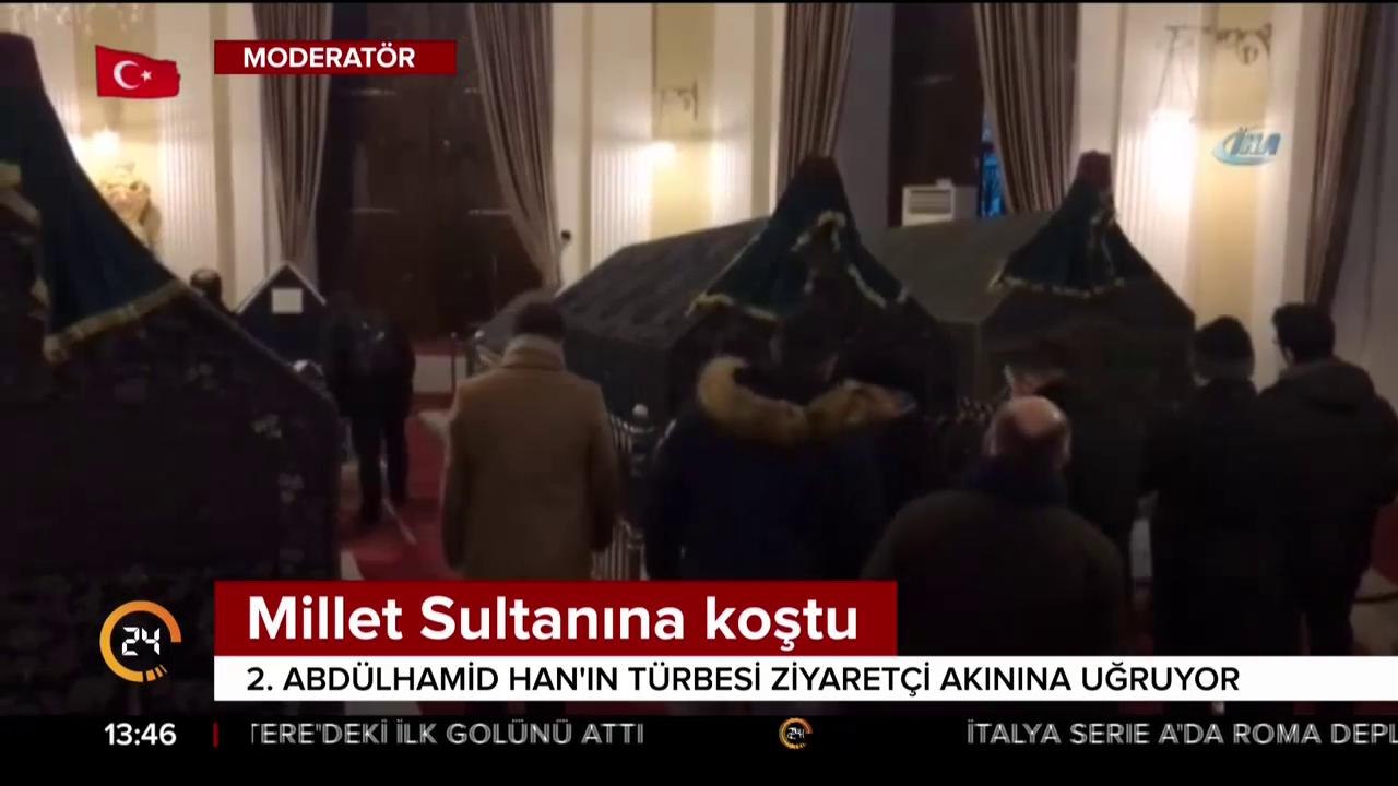 Millet Sultanına koştu
