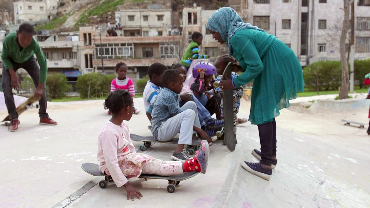 "7 هيلز سكيت بارك" في عمان المتنفس الوحيد لابناء اللاجئين في الاردن