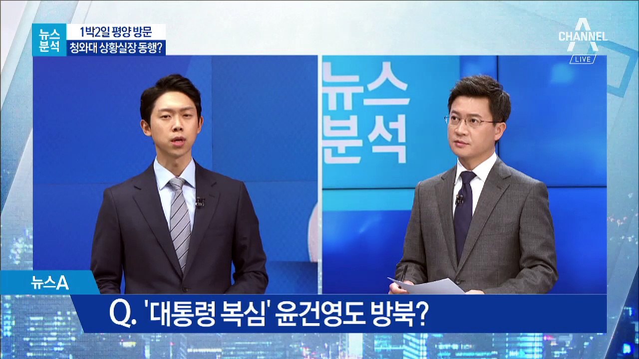 [뉴스분석]1박2일 평양행…안보통 모두 방북, 왜?