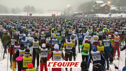 Le départ en vidéo - Ski de fond - Vasaloppet