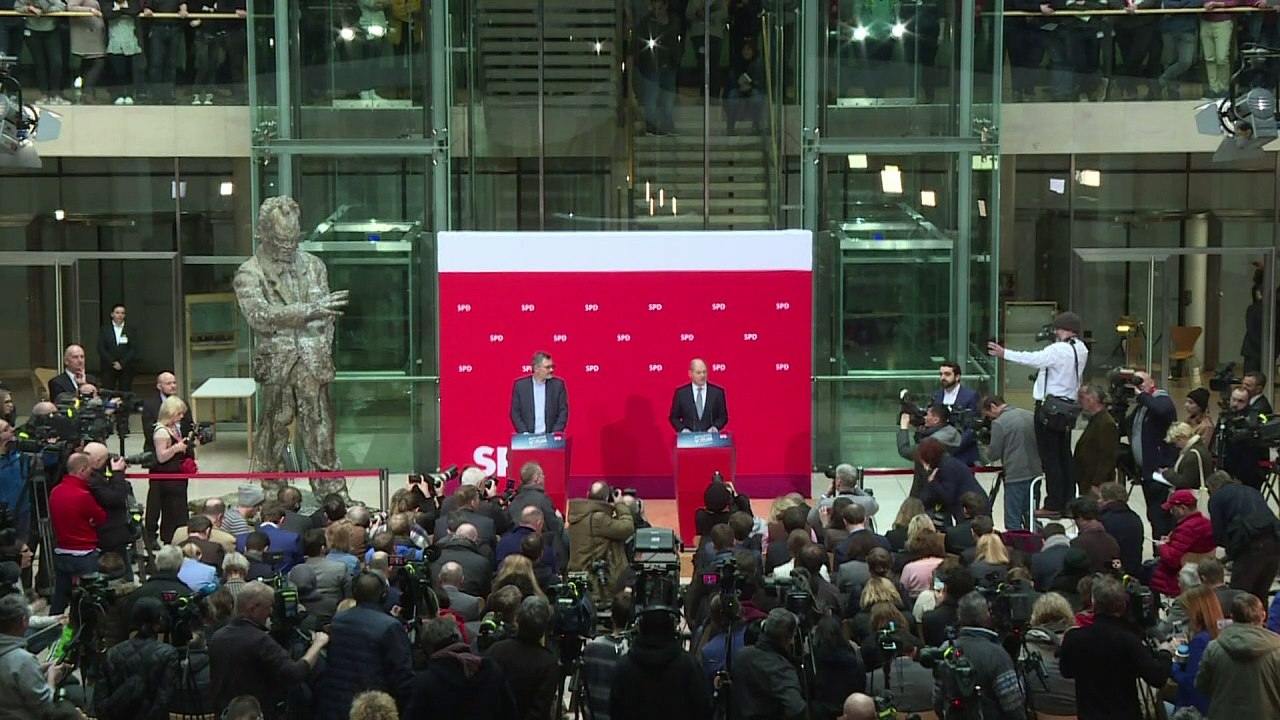 SPD stimmt für Neuauflage der großen Koalition
