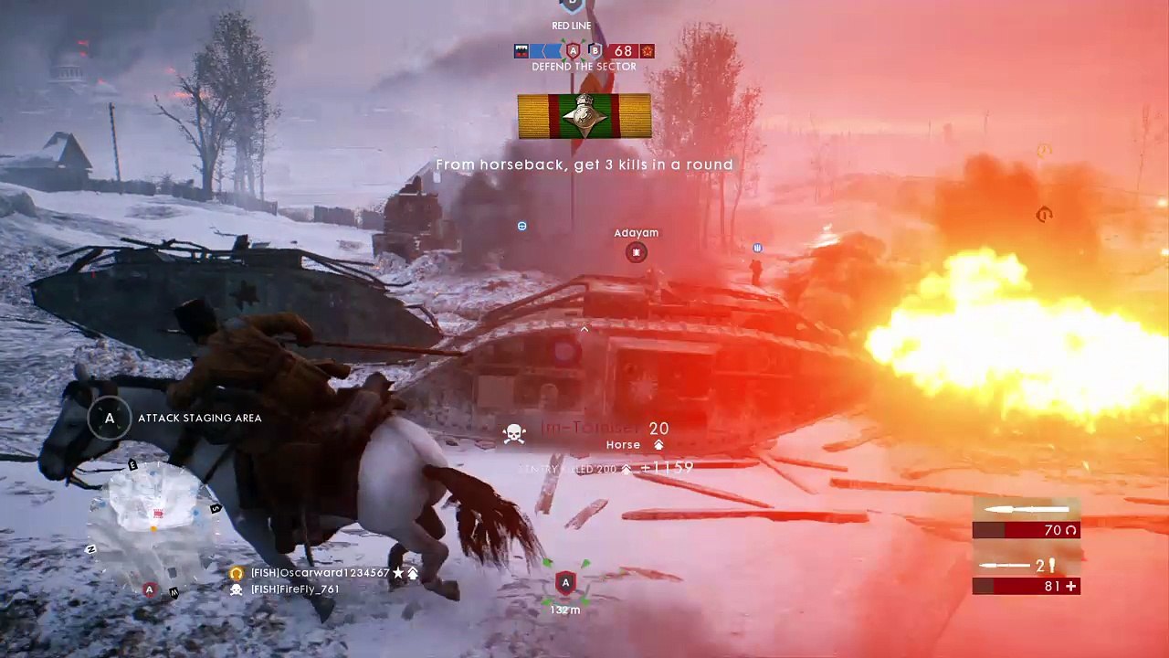 Cavalry lance