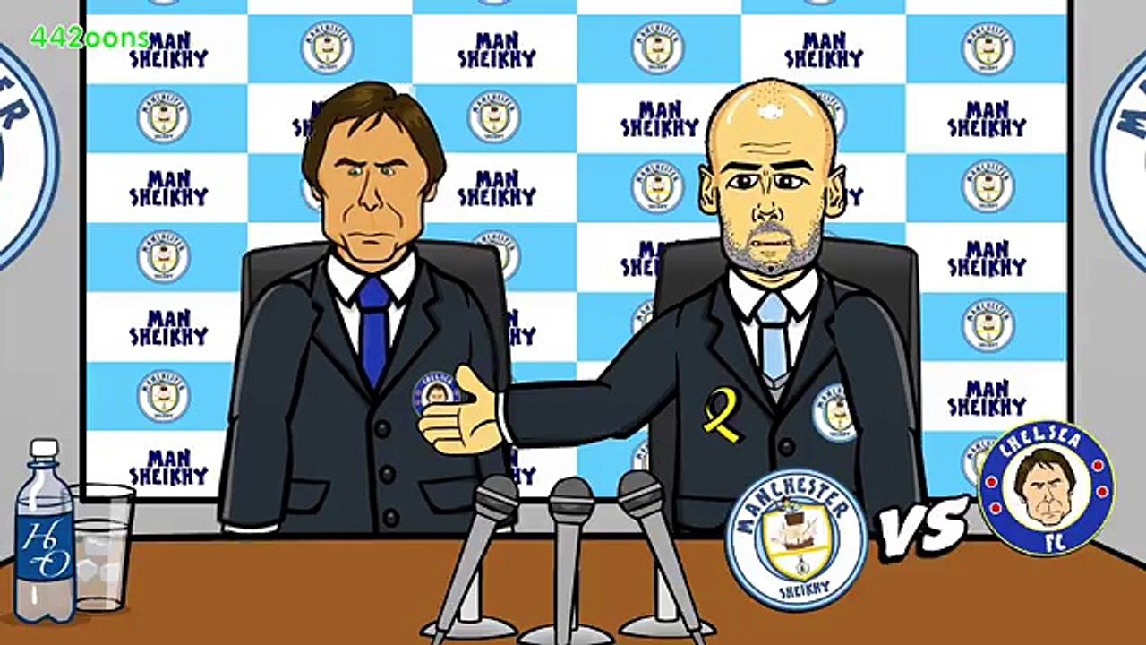 Pep trolls Conte #mancity #chelsea