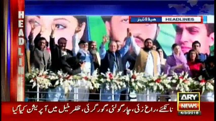 Headlines 1900 4th March 2018