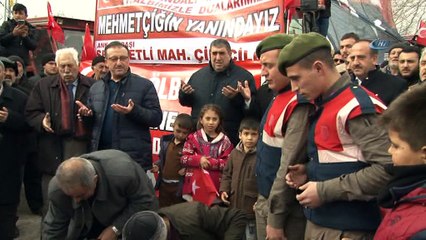 Gölbaşılı çiftçilerden Afrin’de ki Mehmetçiğe traktörlerle destek konvoyu
