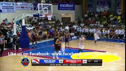 Batangas City Athletics vs. Bulacan Kuyas - Full Game Highlights (MPBL) March 3, 2018