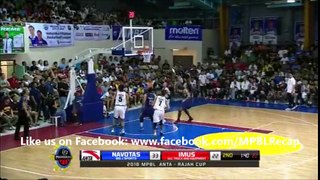 Navotas Clutch vs Imus Bandera Full Game Highlights MPBL March 3 2018