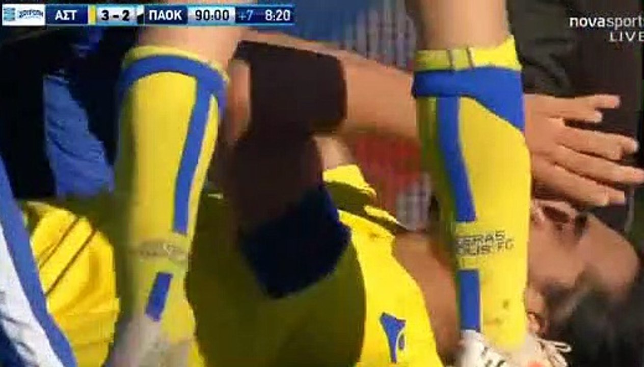 3-2 Walter Iglesias Goal - Asteras Tripolis 3 - 2 PAOK 04.03.2018