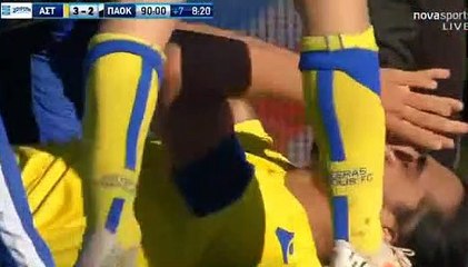 3-2 Walter Iglesias Goal - Asteras Tripolis 3 - 2 PAOK 04.03.2018