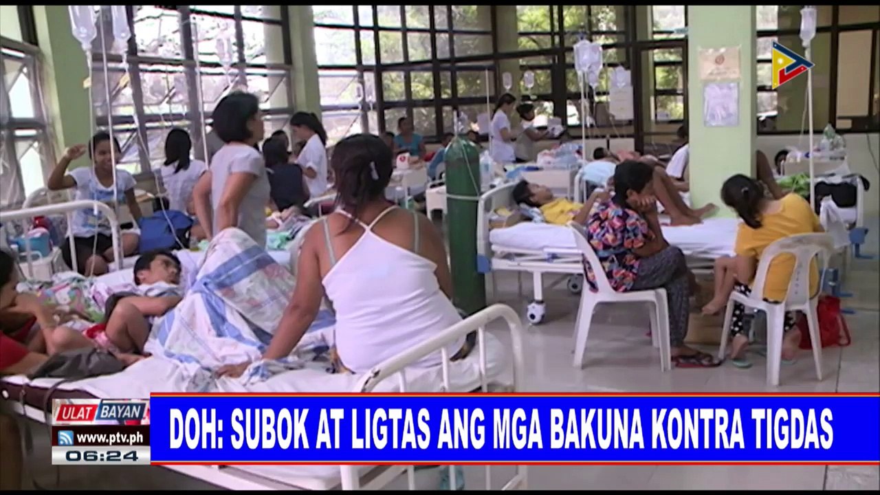 DOH: Subok at ligtas ang mga bakuna kontra tigdas