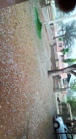 Hail Storm in Rajasthan