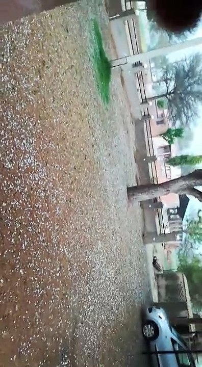 Hail Storm in Rajasthan
