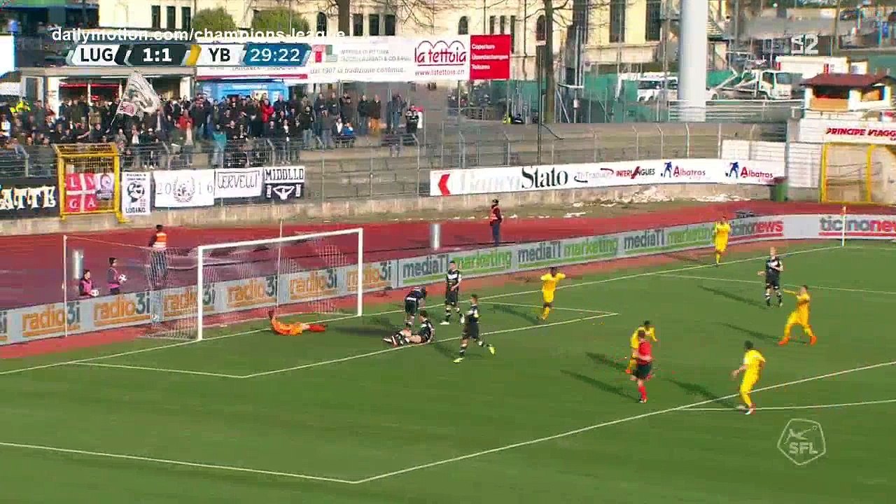 Roger Assale Goal HD - Lugano 1 - 2 Young Boys - 04.03.2018 (Full Replay)