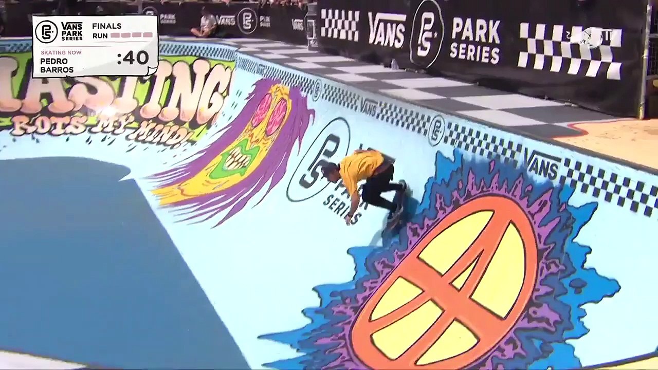 1st Place Run, Pedro Barros 95.53  Vancouver, 2017 Pro Tour  Vans Park Series