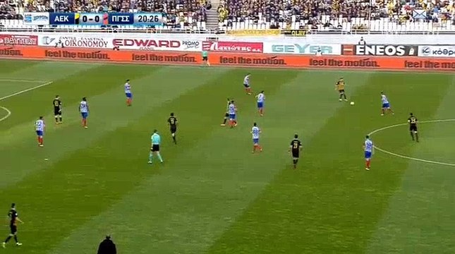Marko Livaja Goal HD - AEK Athens FC	1-0	Panionios 04.03.2018